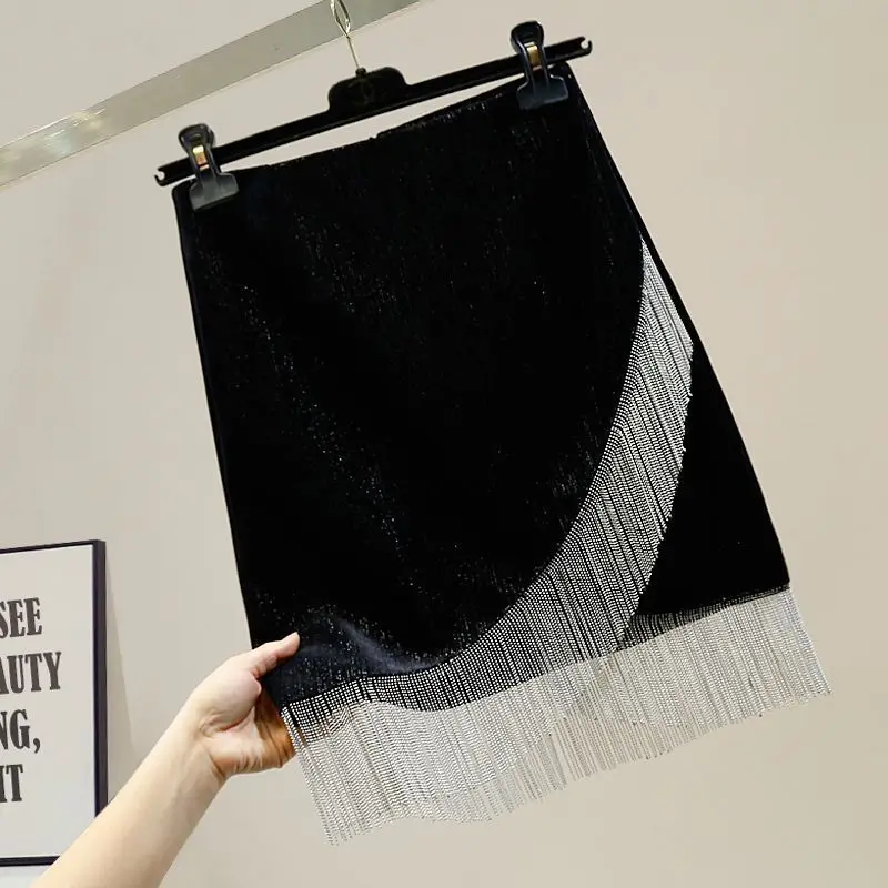 

Summer short fringed shiny. This year, the closed and thin. This year, the short skirt korean fashion clothing