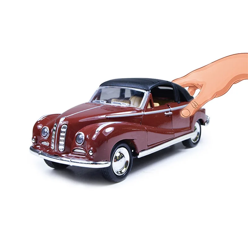 1:32 Model Samochodu Klasyczny Autko z Napędem Pull Back Zabawka Edukacyjna Kolekcja Otwierane Drzwi Model Samochodu Prezent Zabawki dla Dzieci Samochód dla BWM
