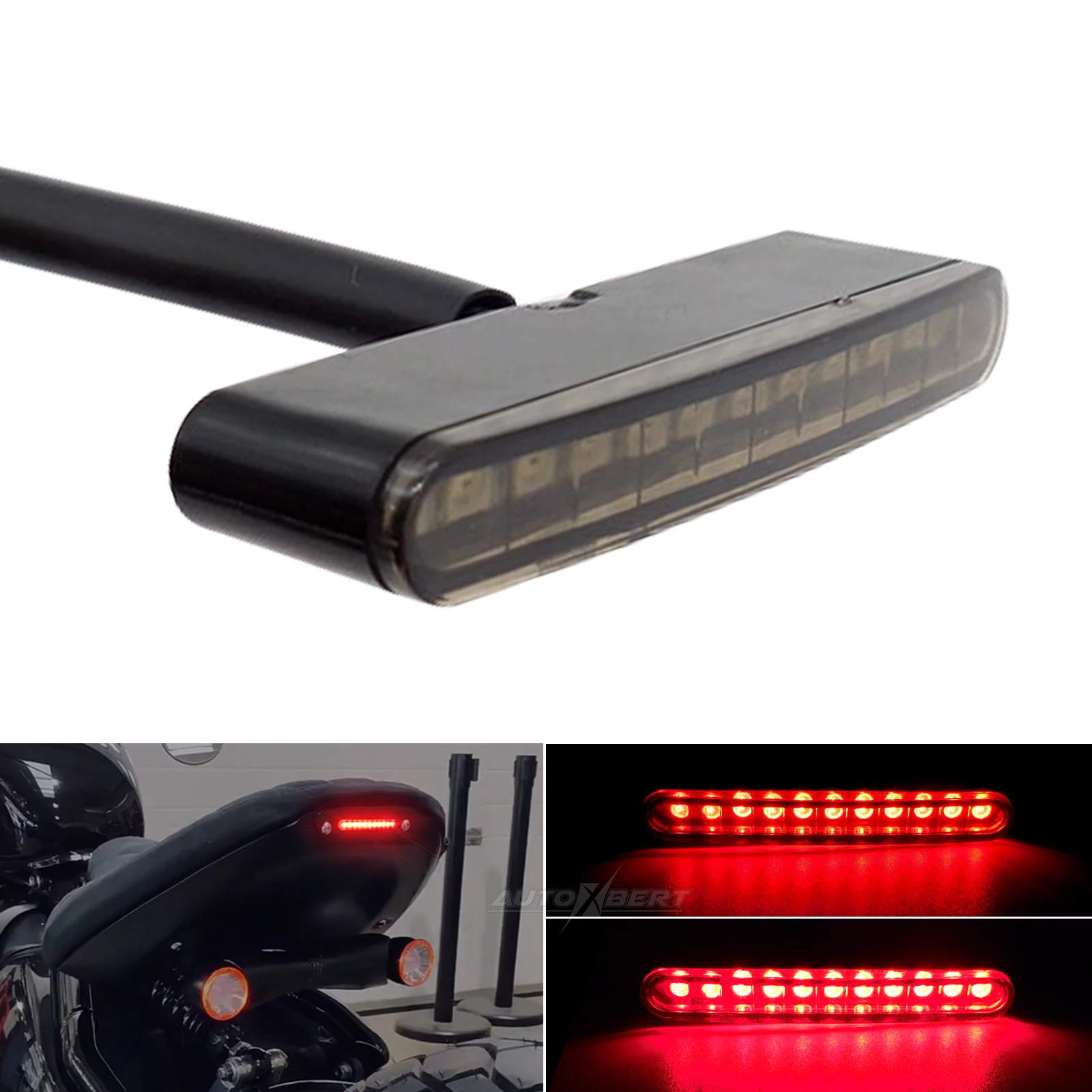 LED Tail Light Stop Lamp Motorcycle Lighting Motor Rear Brake Light Indicator Lamp Motorcycle Accessories ATV For Honda Kawasaki