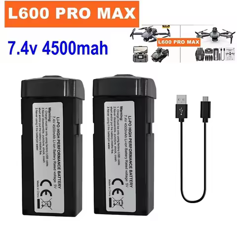 L600 Pro Max Battery For LYZRC Drone 7.4V 4500mAh 28min Battery Life For Original LYZRC L600 Pro Max Drone Battery