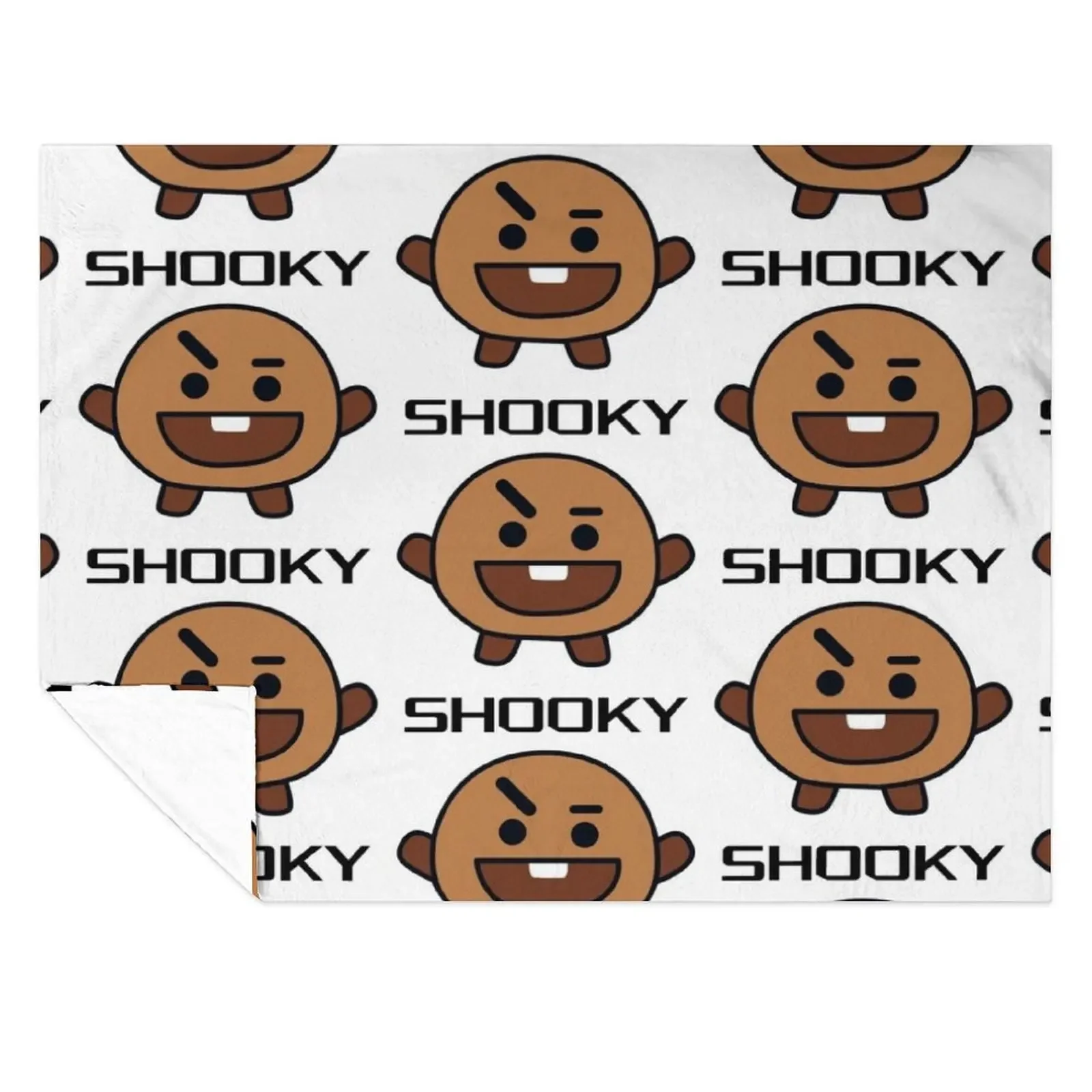 

Shooky Throw Blanket Thin For Baby Bed Fashionable Multi-Purpose Blankets