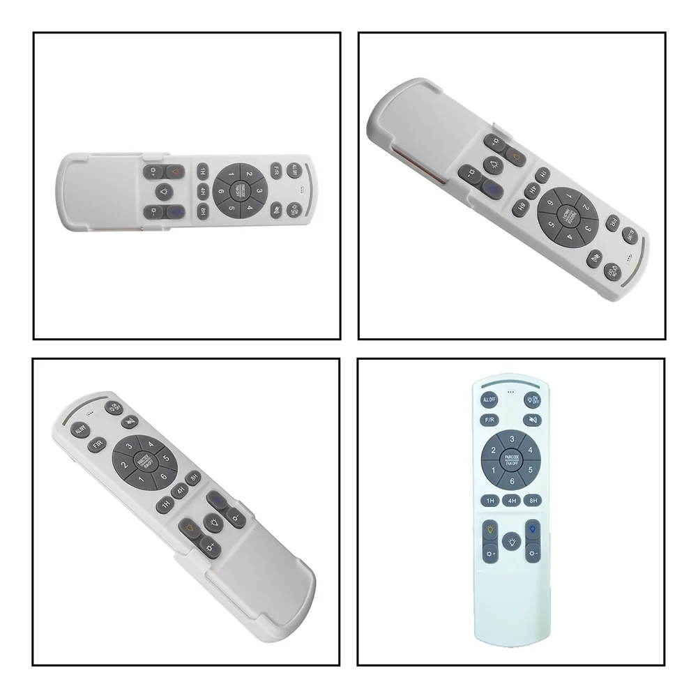 Ceiling Fan Remote Control Handheld Light Controller 6 Speeds Settings And Timer Whisper-Quiet Ceiling Fan Remote Control