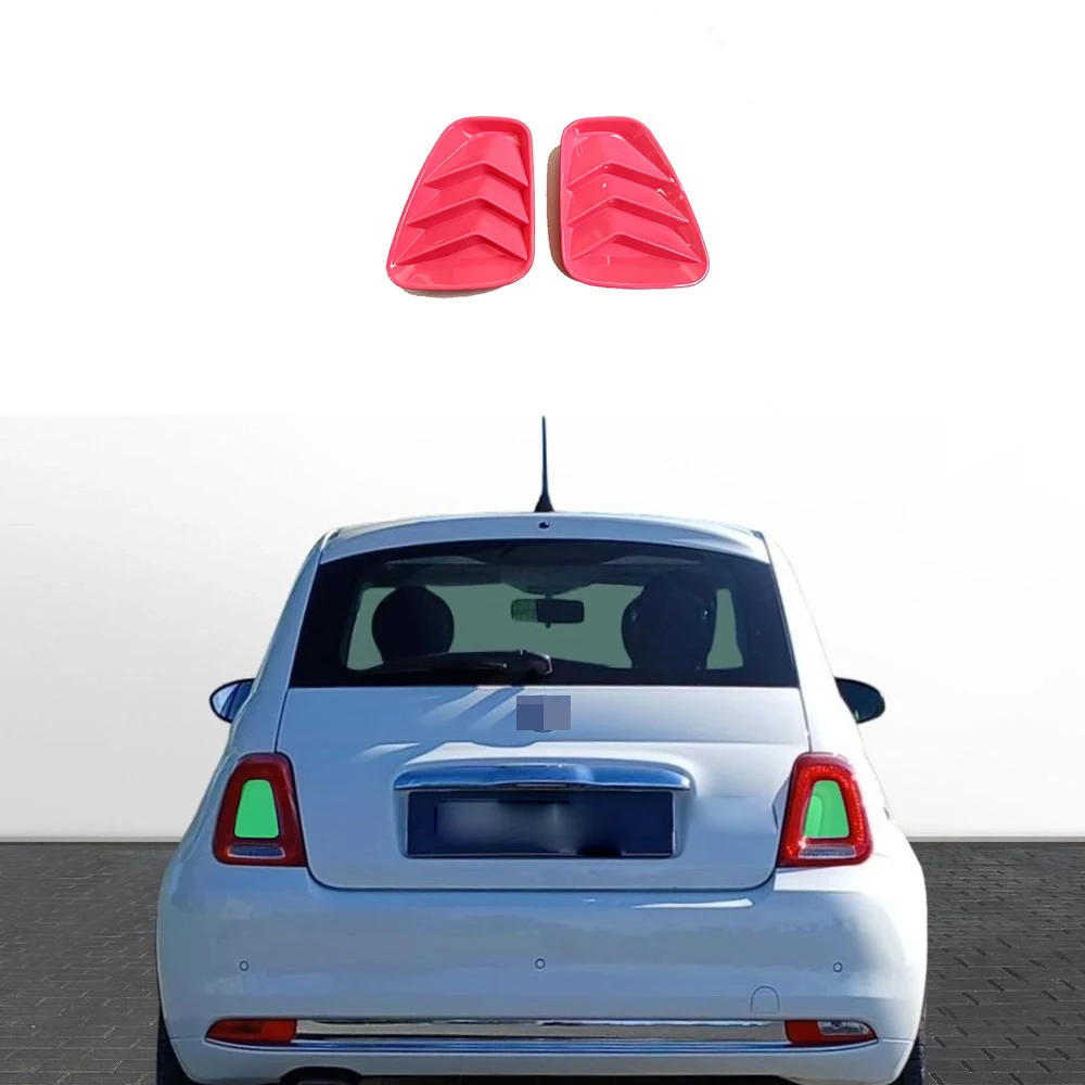 Suitable for fiat 500 rear taillight decorative strip