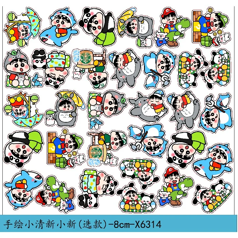 the-latest-shin-chan-acrylic-patch-double-layer-transparent-high-definition-printing-handmade-diy-keychain-material-accessories