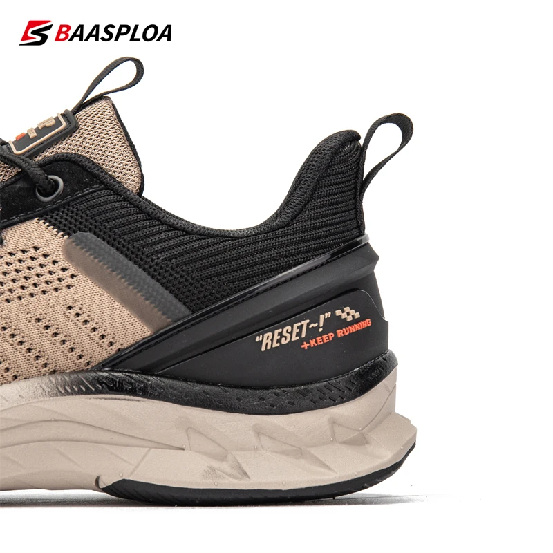 2023 novos tênis de corrida masculinos leves e confortáveis sapatos de caminhada masculinos marca de moda baasploa sapatos casuais