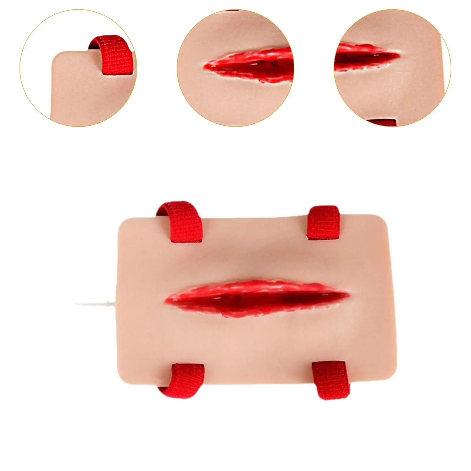 Wound Care Practice Set Multifunctional First Aid Practice Manikin First Aid Training Medical Education Wound Simulation Model