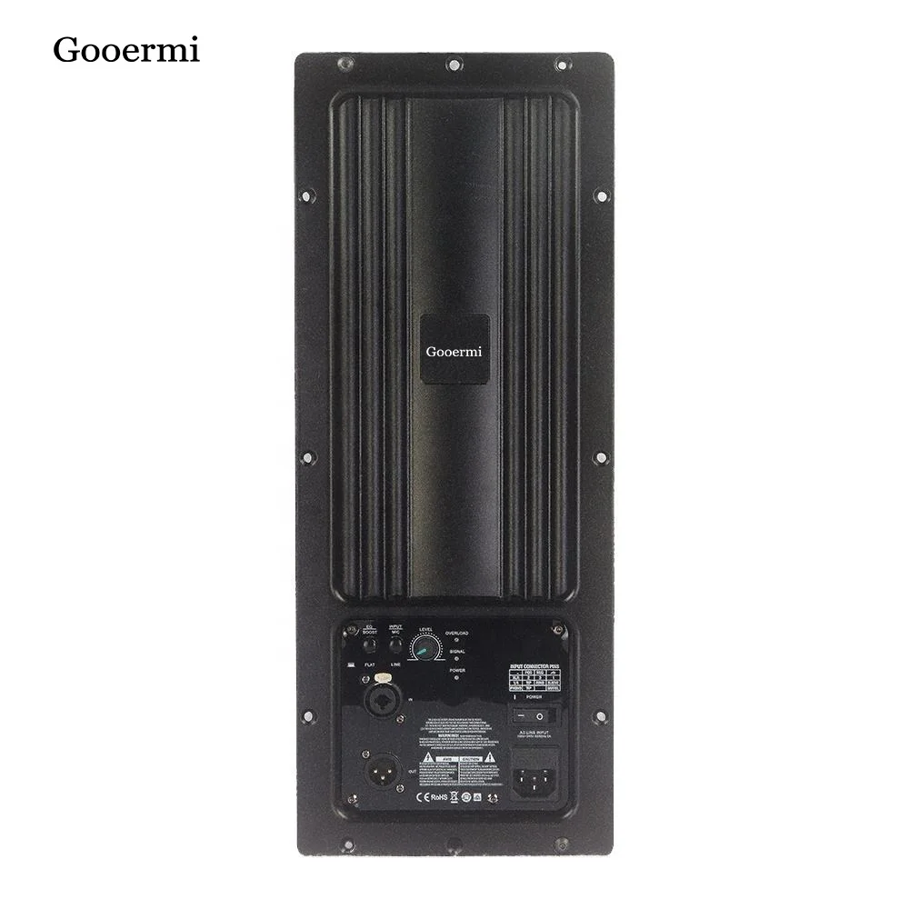 Gooermi-812A Hot Sale Power Amplifier Module Audio Power Active Speaker With Power Switch For DJ Stage