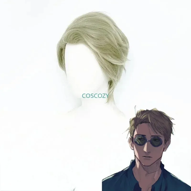 qq 123Anime Jujutsu Kaisen Nanami Kento Cosplay Costume Wig Shirt Coat Pants Halloween Christmas Carnival Party Role Play Con Su