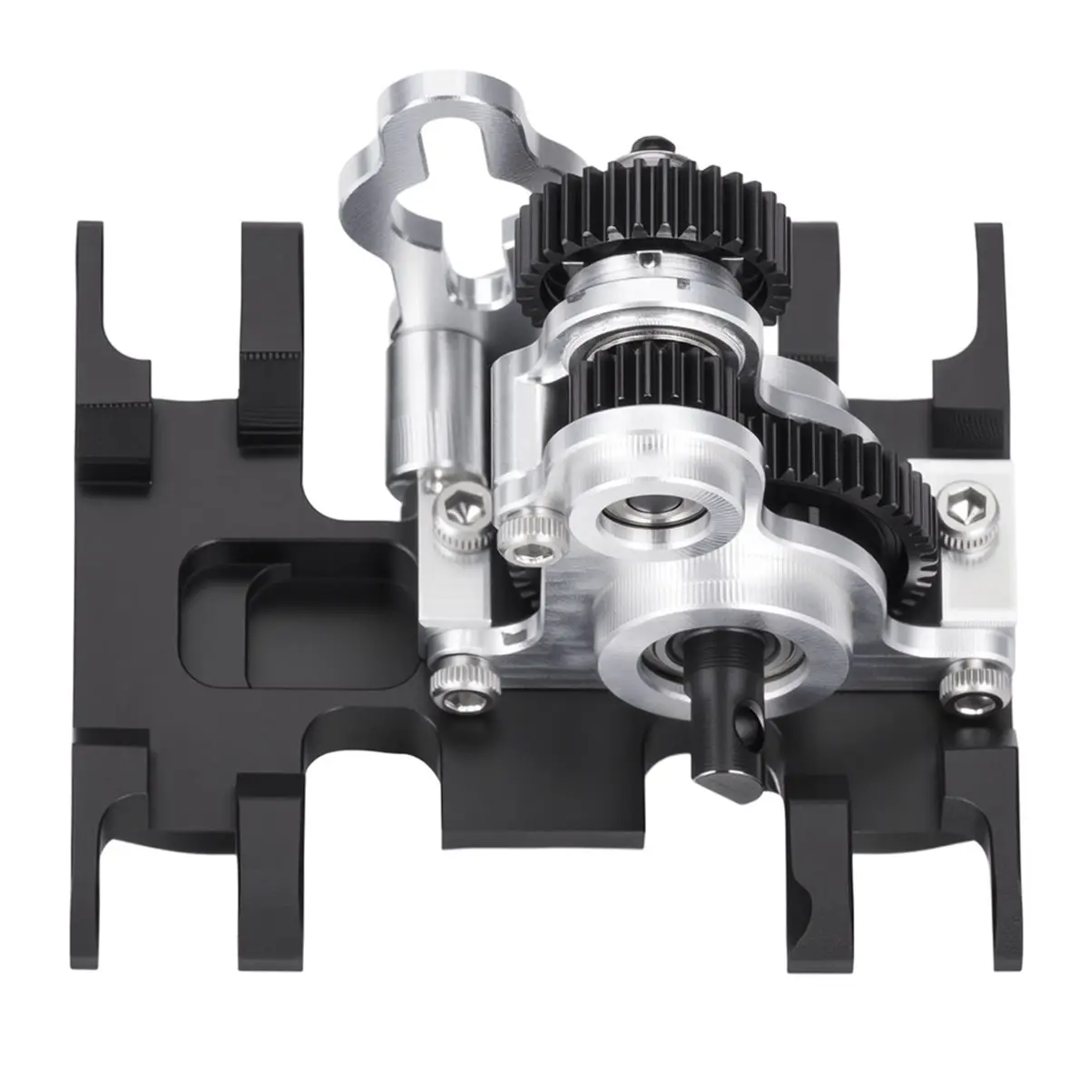 update. Aluminum Micro Transmission with Delrin Skid for 1/24 RC Crawler SCX24 AX24 Compact COMP Chassis Rigs