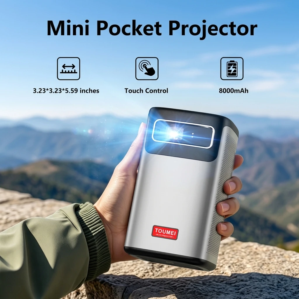 Mini Portable Projector Wholesaler Built-in Batter Projector Auto Focus Outdoor Projectors for Projector Service