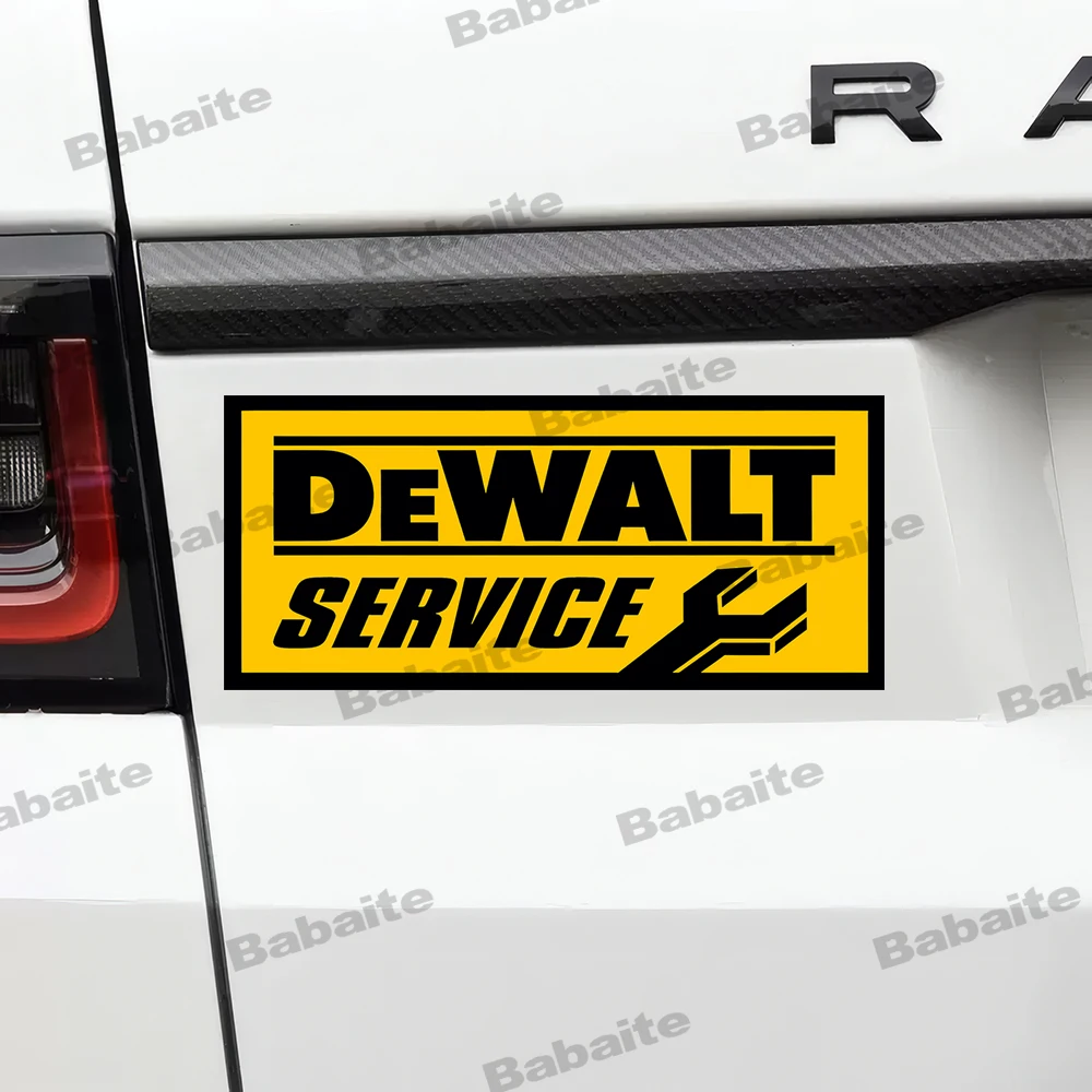 D-Dewalts Sticker for Motorcycle Bodywork Tool Box Vinyl Film Decoration Decals Motorcycle Tuning Accessories