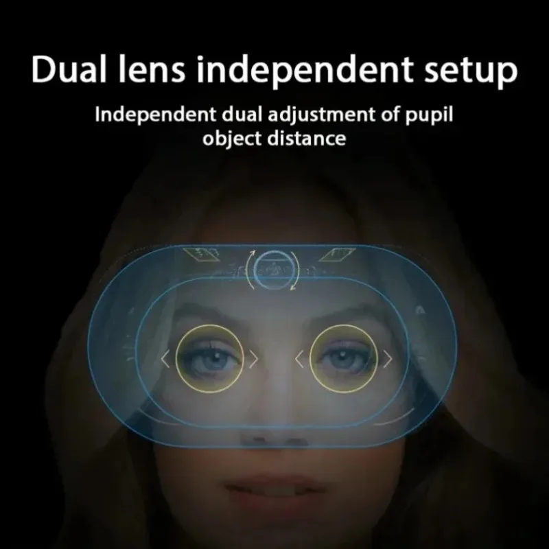 XIKCU VR نظارات ثلاثية الأبعاد سماعة جهاز الواقع الافتراضي خوذة نظارات العدسات الهاتف الذكي المحمول هاتف ذكي خلية Realidade Viar VR #3