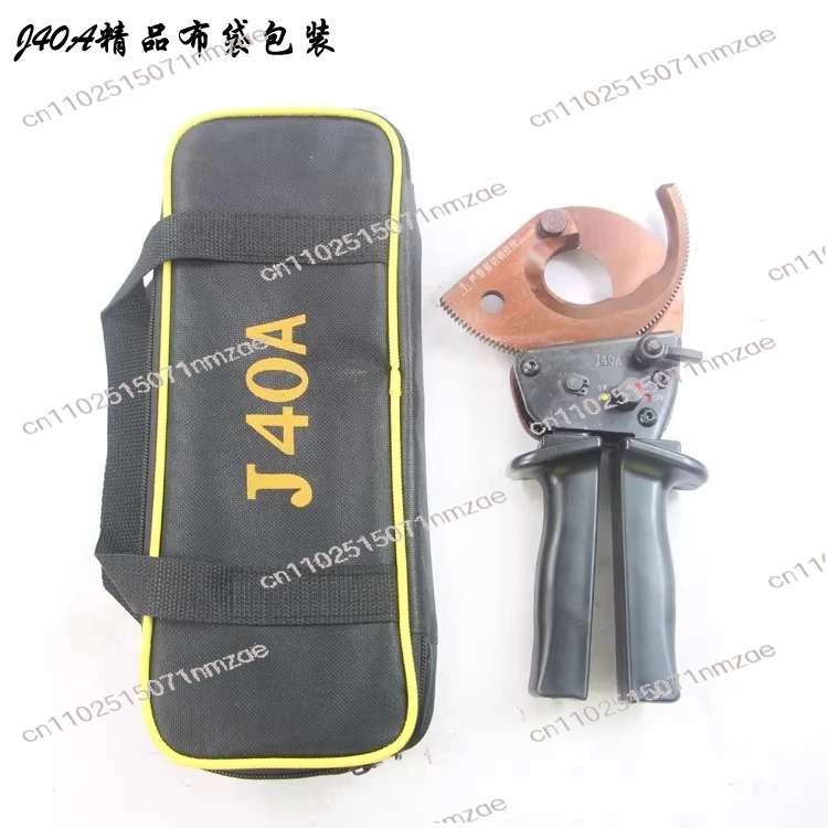 

J40A Кабельный резак с храповым механизмом, плоскогубцы для резки проволоки, сверхмощный кусачки для электриков