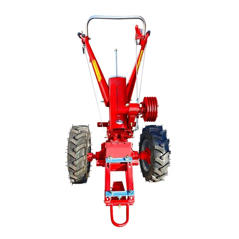 Best-selling agricultural hand-guided tractor chassis, durable, reserve price for sale.