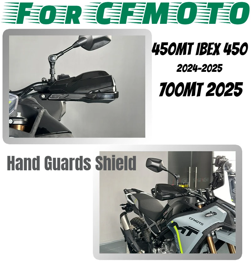 For CFMOTO 450MT 700MT Handlebar Handguard CF-Moto IBEX 450 MT MT450 Brake Clutch Lever Protector Heighten Hand Guards Shield