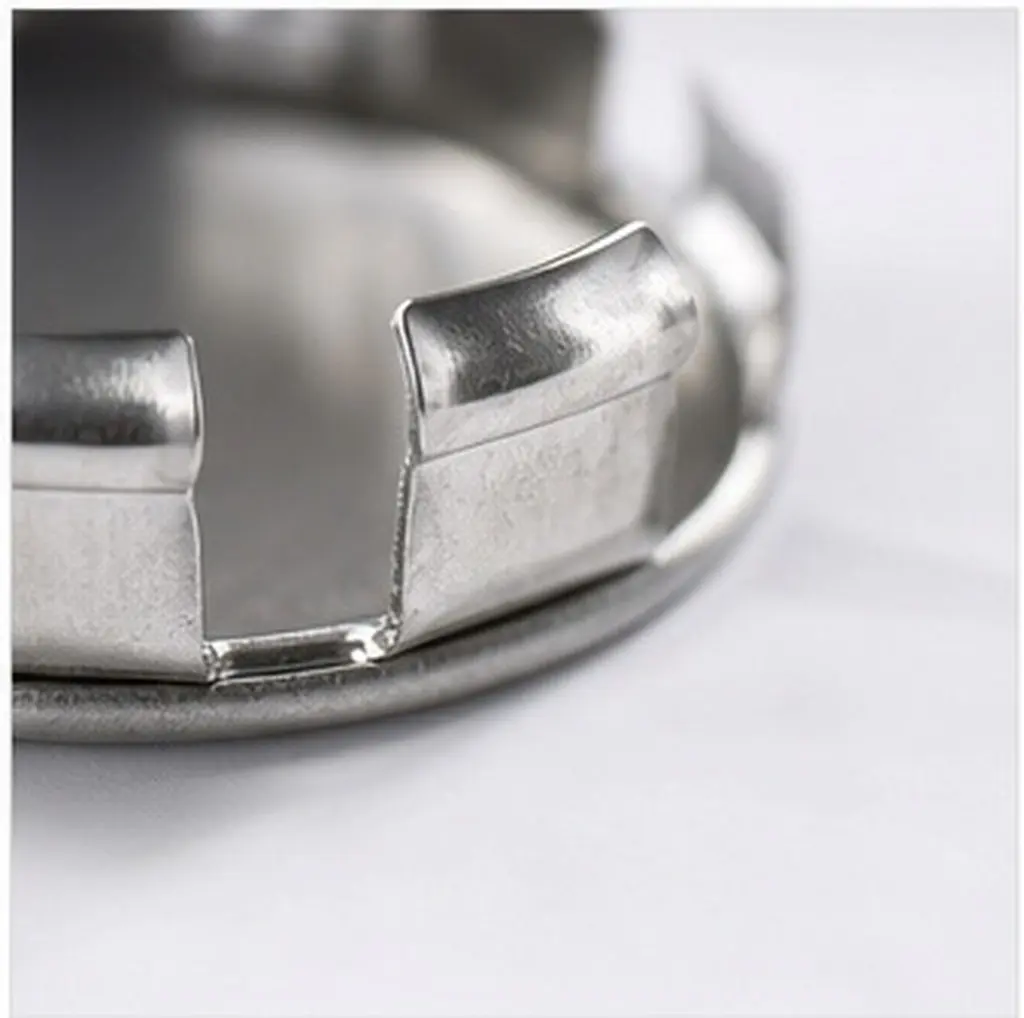 10Pcs Stainless Steel Electrical Box Knockout Plug Removable Round Seal Caps Dustproof Moisture Proof Panel Junction Hole Cover
