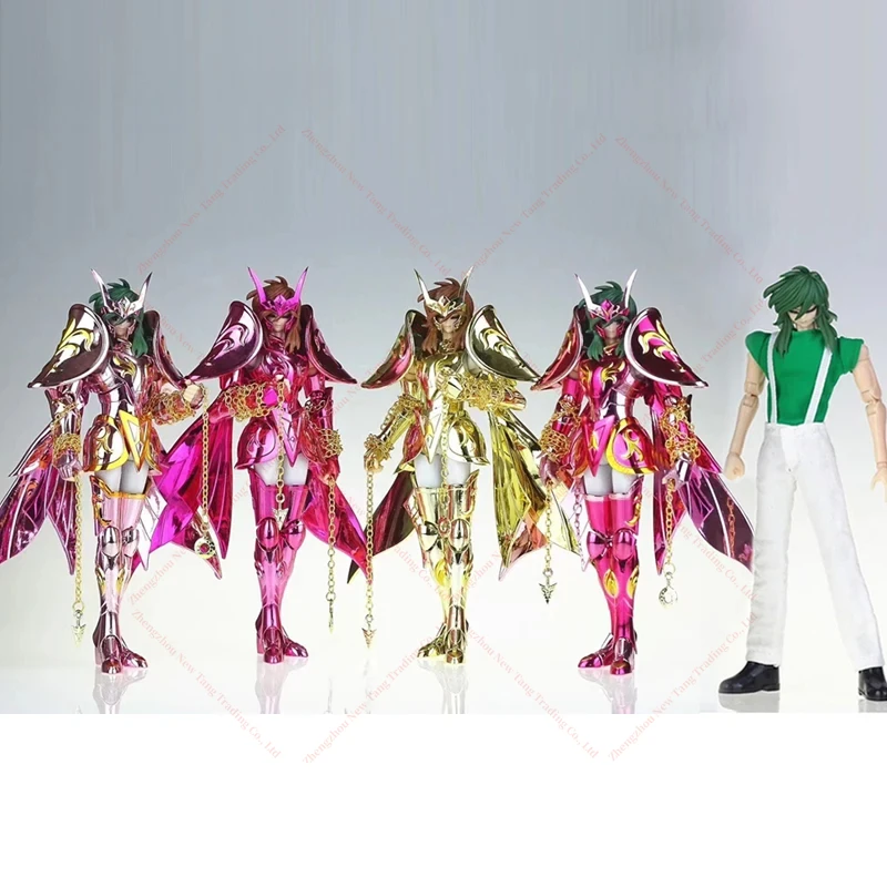 In Stock JM.MST Saint Seiya Myth Cloth EXM/EX Andromeda Shun God V4 with Casual Wear Knights of The Zodiac Action Figure