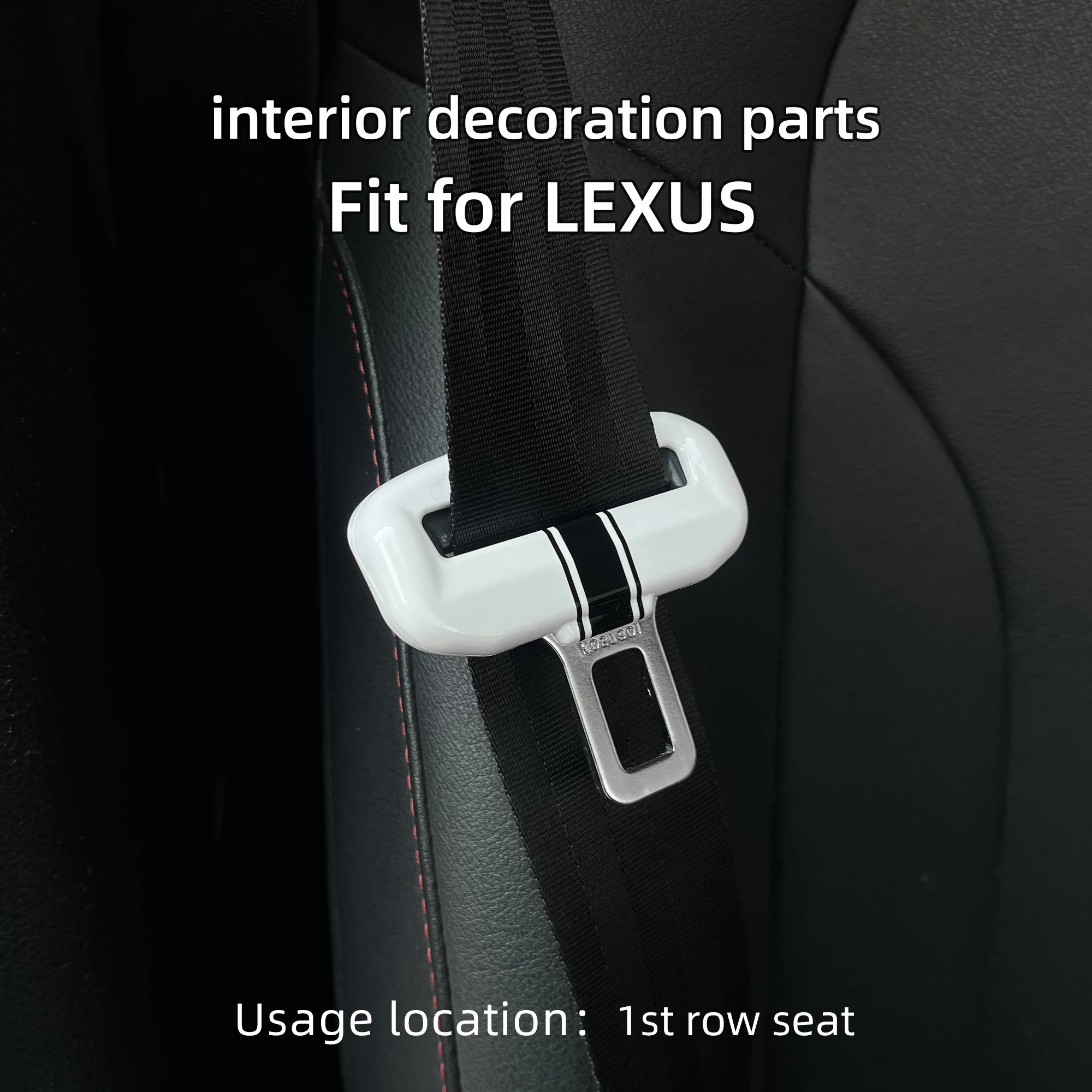 

Декоративный чехол с пряжкой автомобильного ремня безопасности - «сделай сам», покрасочный ремесло, не опускающийся, устойчивый к царапинам для TX ES NX RX UX CT200 LC LM LS