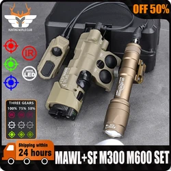 MAWL-C1 Airsoft Red Blue Green Dot Laser IR MAWL LED WeaponLight Surefir SF M300A M600C Hunting Tactical Flashlig Accesories