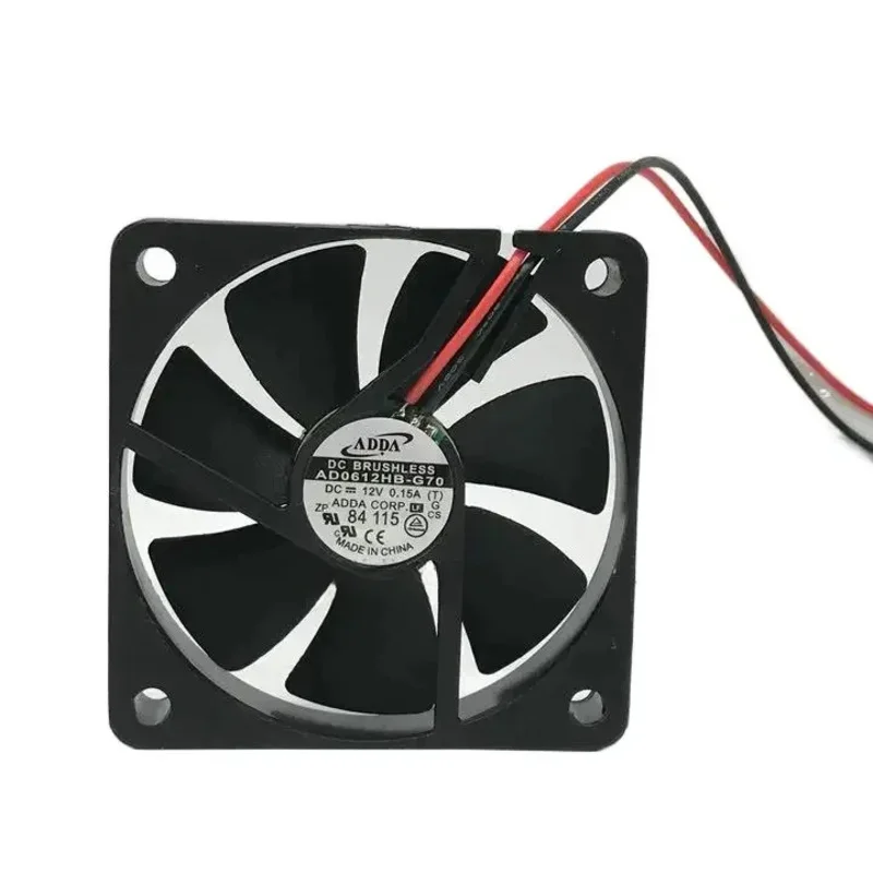 LZ для оптовой продажи группы из четырех человек, оригинальный ADDA AD0612HB-G70 12 В 0,15 А 6010 6 см осевой вентилятор охлаждения LZ для оптовой продажи группы из четырех человек, оригинальный ADDA AD0612HB-G70 12 В 0,15 А 6010 6 см осевой вентилятор охлаждения