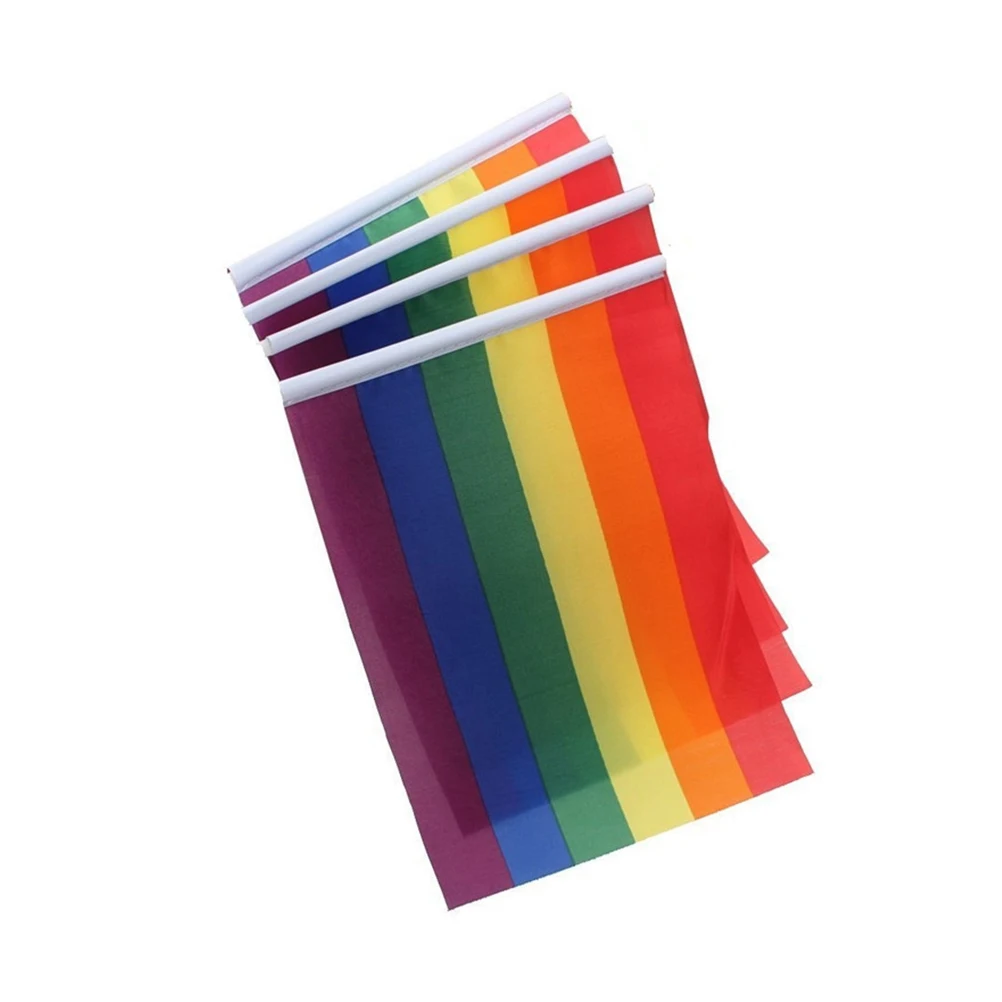 

String Homosexual Parties Bunting Banner Shop Mall Square Decor Polyester Material Colorful Patterns Festive