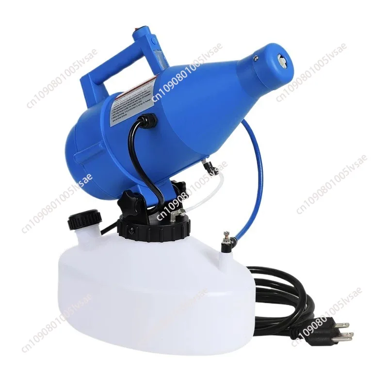 4.5L Portable ULV Cold Fogger Machine - 220V Electric Disinfection Sprayer for Home/Office/School with 32.8ft Mist Range