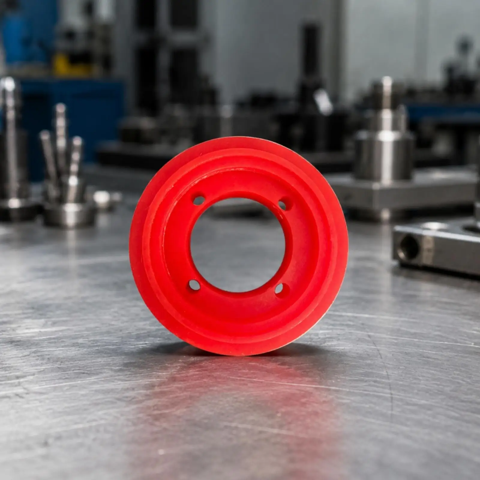 Wire-Rope Stone-Cutting Machine Guide Wheel Molded 100-Type Narrow-Groove Guide Wheel for Industrial Maintenance Technicians
