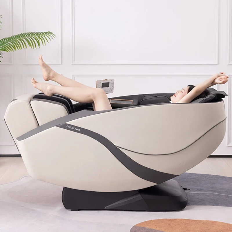 Cadeira ergonômica elétrica da massagem, sofá portátil, relaxa, inteligência, corpo inteiro, mobília do salão de beleza, LLTB