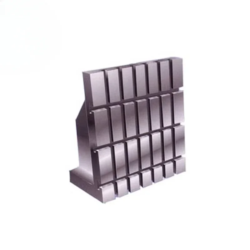 Cast Iron Angle Plate Webbed End With T-Slot