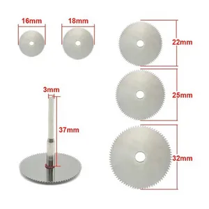 Lamina cưa tròn nhỏ, mài điện, đĩa cắt, khoan công cụ quay kim loại, dụng cụ điện, đĩa cắt gỗ, 6pcs 9 Vải đĩa cắt bán hàng chính - №10