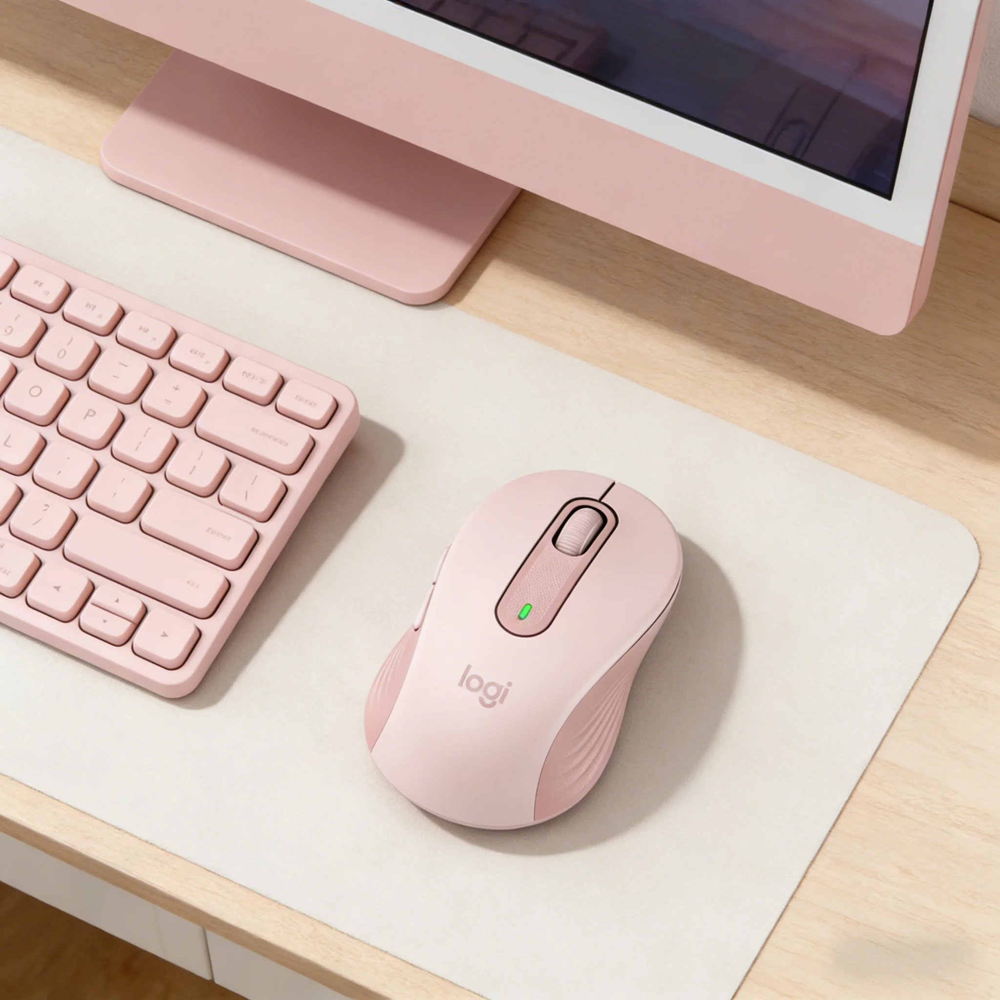 Logitech M650L Wireless Mouse Bluetooth Logi Bolt Dual Mode 24-Month Battery Ergonomic for Large Hand Office Home Use