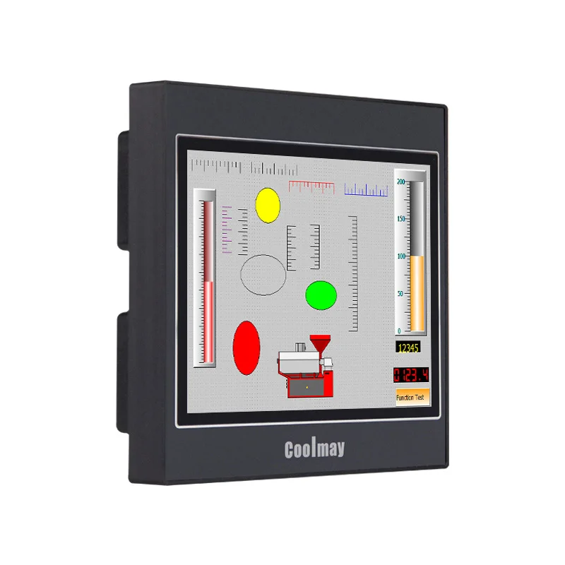 

Coolmay TK80 HMI Touch Display with RS232 RS485 Ethernet Port Etherne Industrial Human Machine Interface