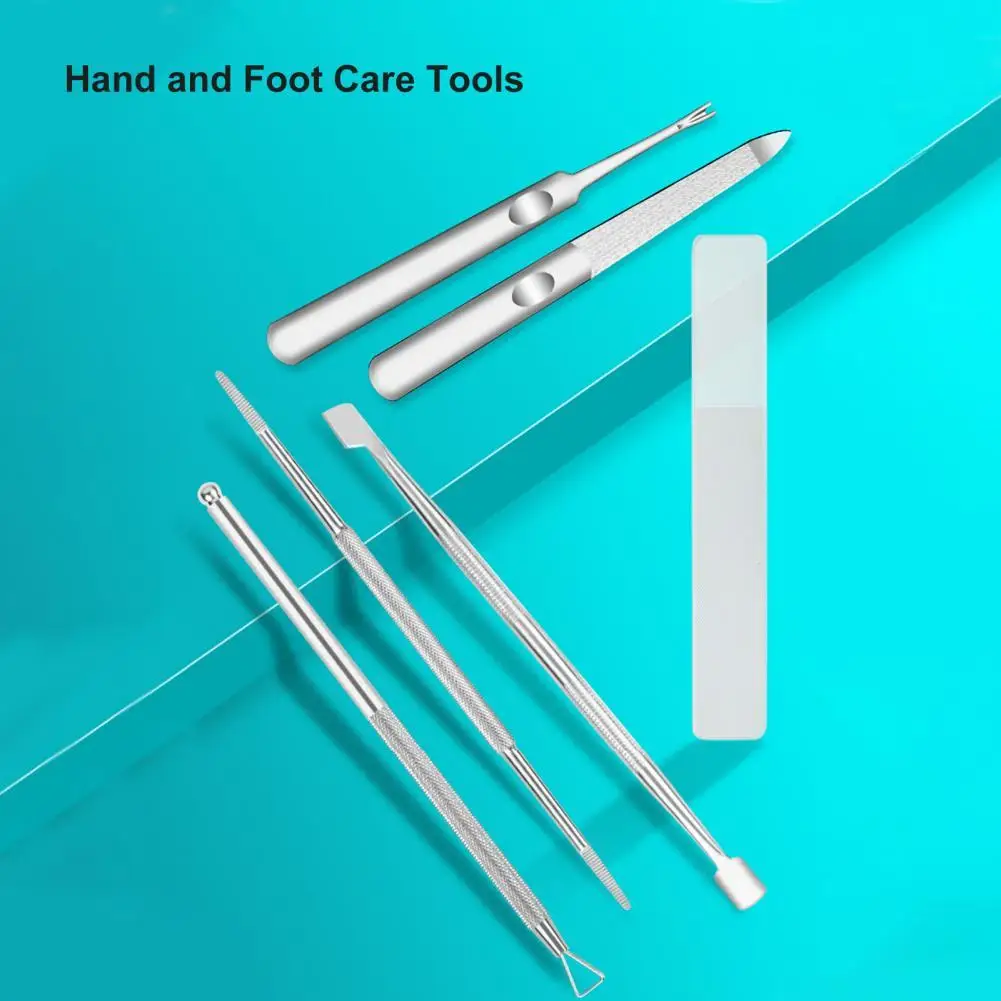 Acne Needle Set Rust-proof Eyebrow Trimming Set Multipurpose Safe  Useful Stainless Steel Beauty Nail Clipper Kit