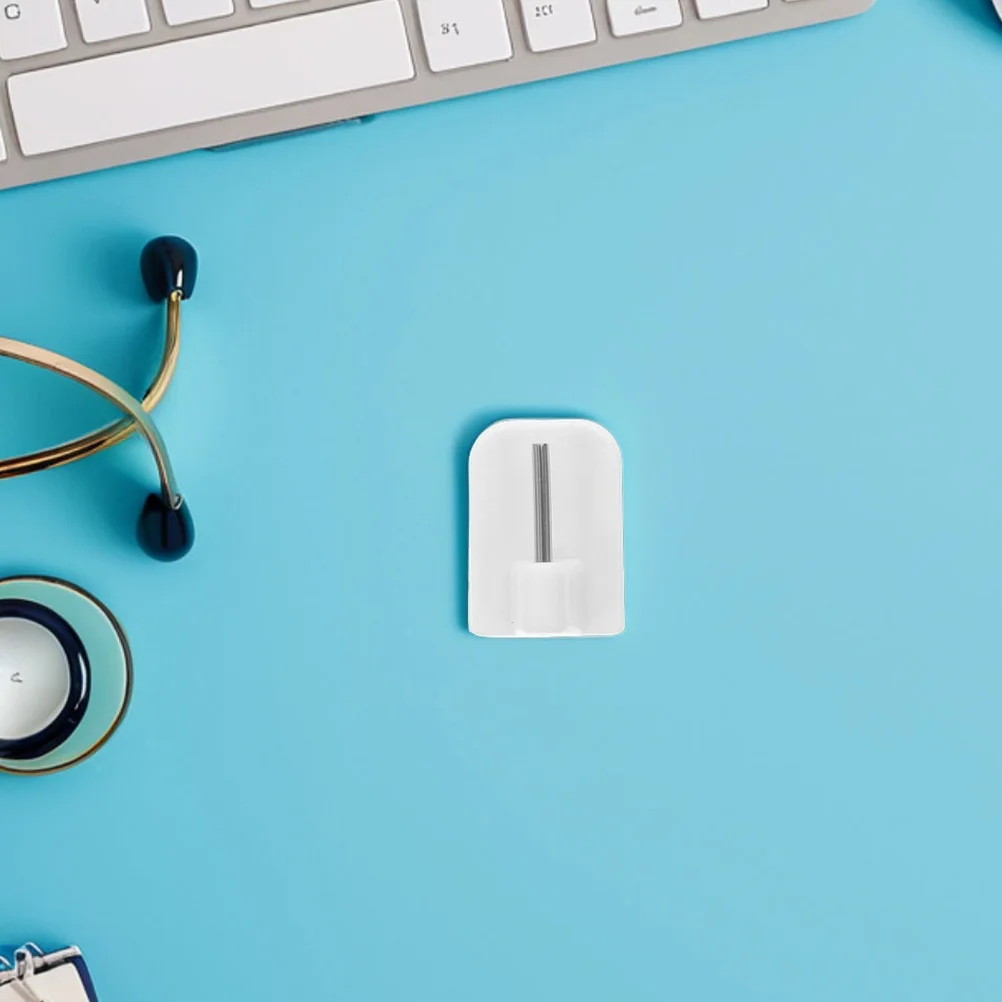 

30 pcs Blinds Curtains White Plastic C-Shaped Hooks No Drill Installation For Window Track Rail Holder Clip Ring Glider