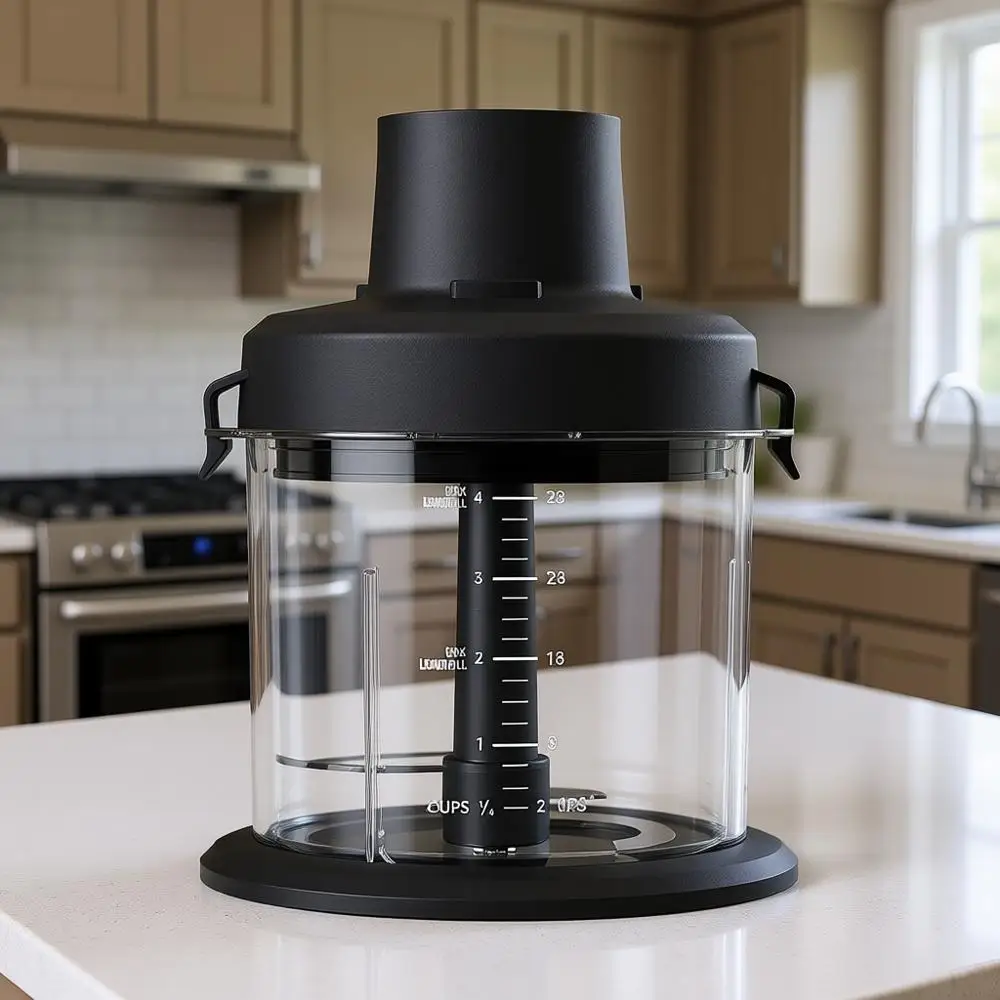 

Compact Handheld Blender with Mini Chopper Attachment