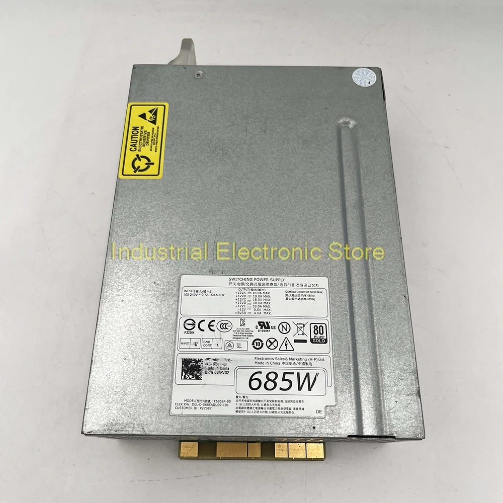 Server Power Supply For DELL F685EF-00 WPVG2 0WPVG2 T5610 685W