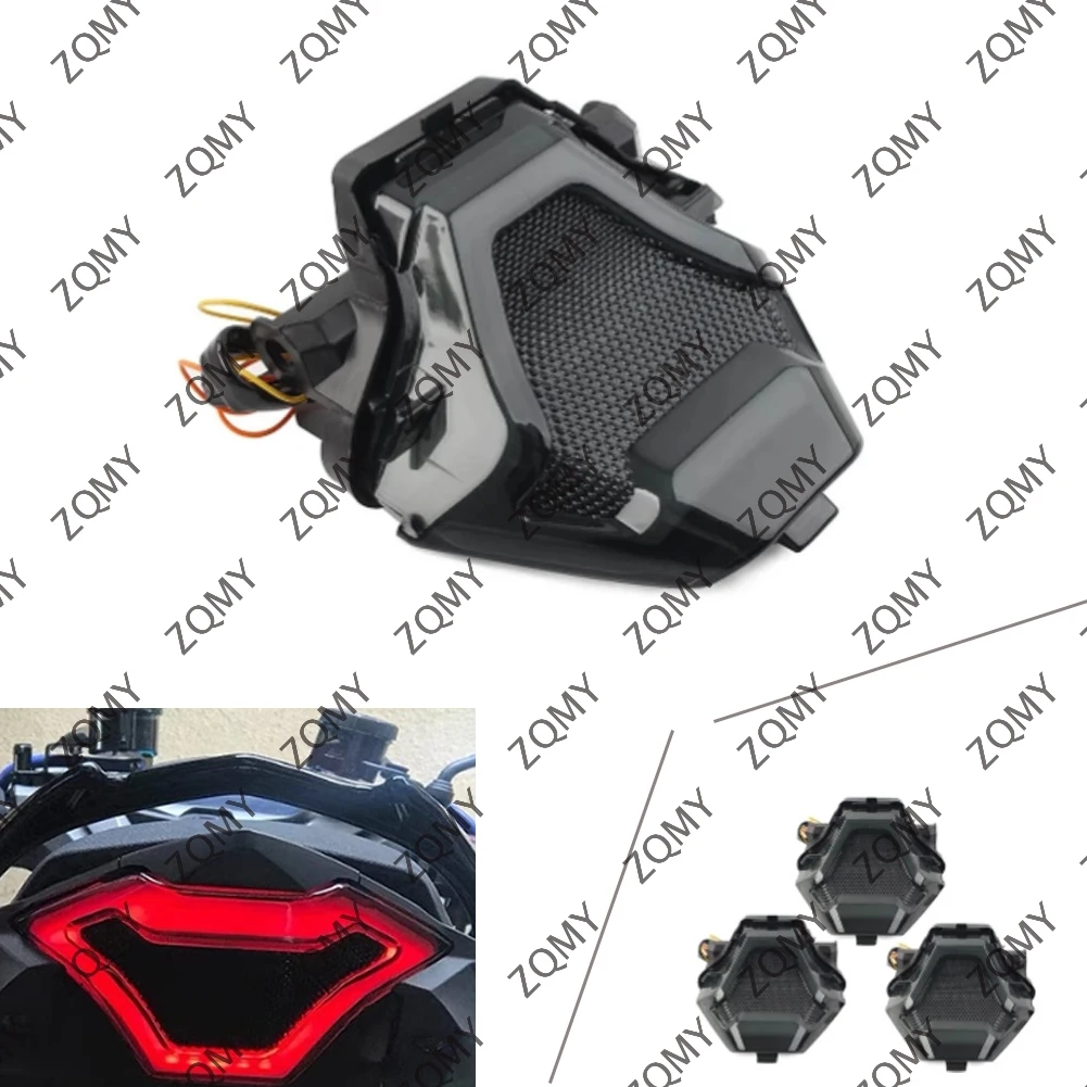 

Motorcycle Integrated LED Tail Light Turn Signals Lamp Indicator For Yamaha YZF R3 R25 Y15ZR MT07 YZF FZ07