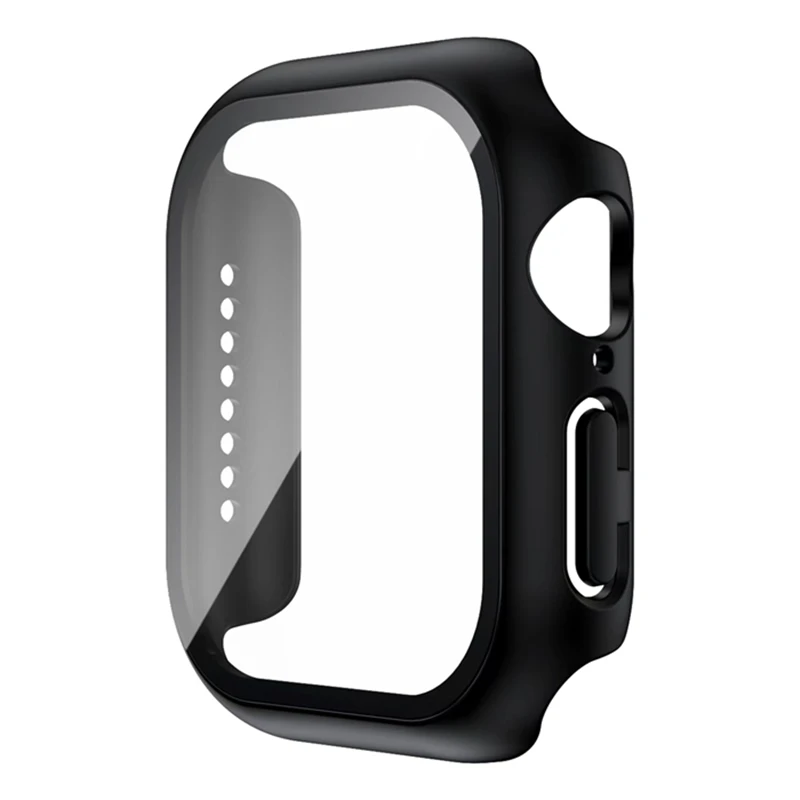 Glas + Abdeckung für Apple Watch Gehäuse 44 mm 40 mm 38 42 49 mm 41 mm 45 mm 46 mm Zubehör Displayschutzfolie iWatch 11 10 9 8 7 6 SE 5 Ultra