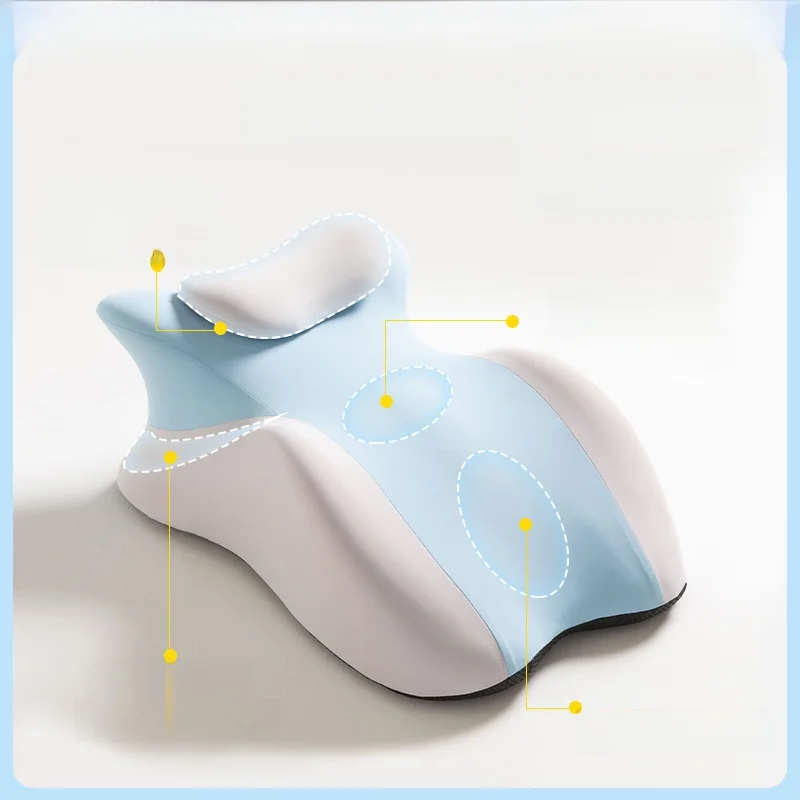 

Cute aped Memory Foam Bede Pillow Ne And Ba Support S Pillow Nap Pillow Comfortable Soft Polyester Cover