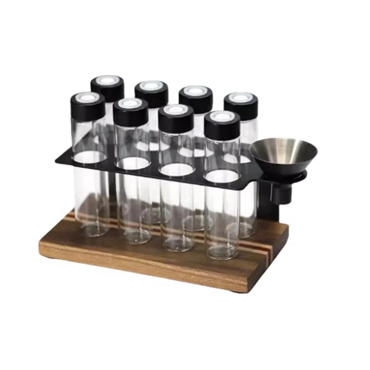 Coffee Beans Storage Container Display Rack Tea Tube Bottle Espresso Coffee Accessories Tool Coffeware Sets