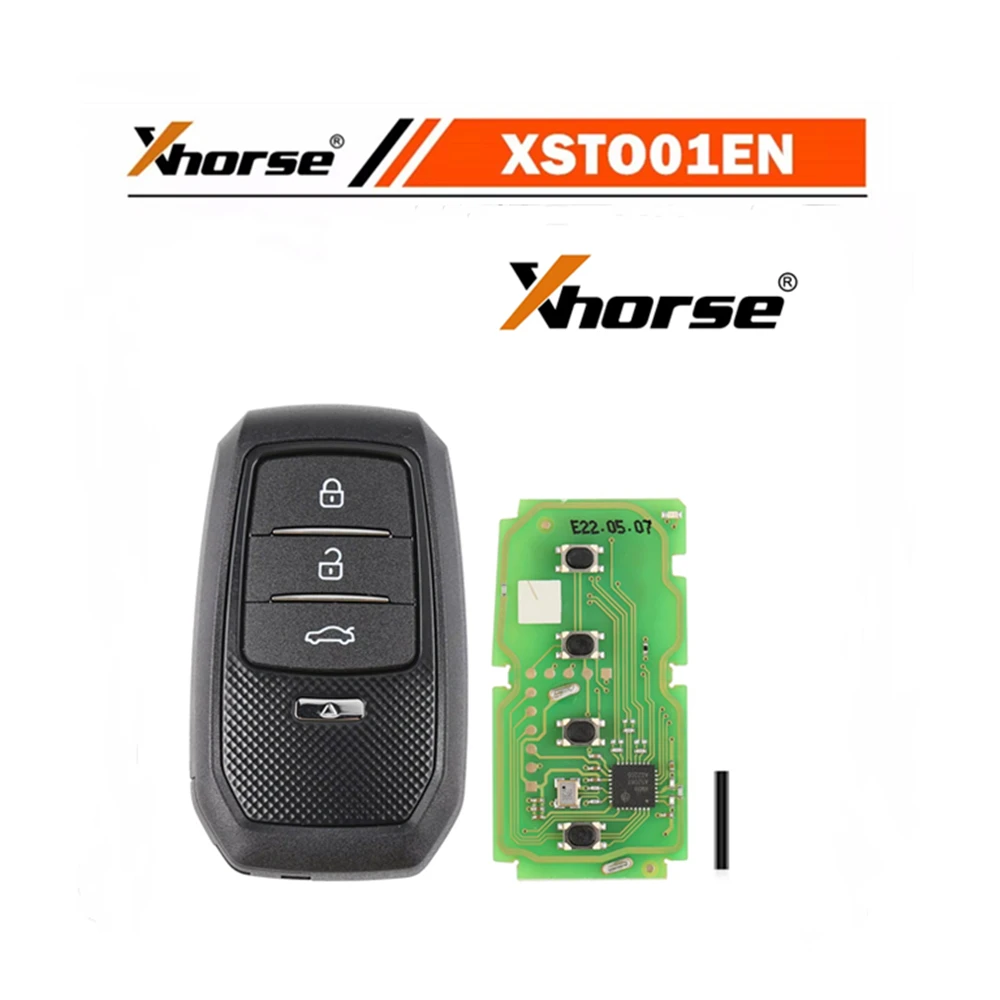 

Xhorse XSTO01EN TOY.T для Toyota XM38 Смарт-ключ с поддержкой корпуса ключа 4D 8A 4A английский