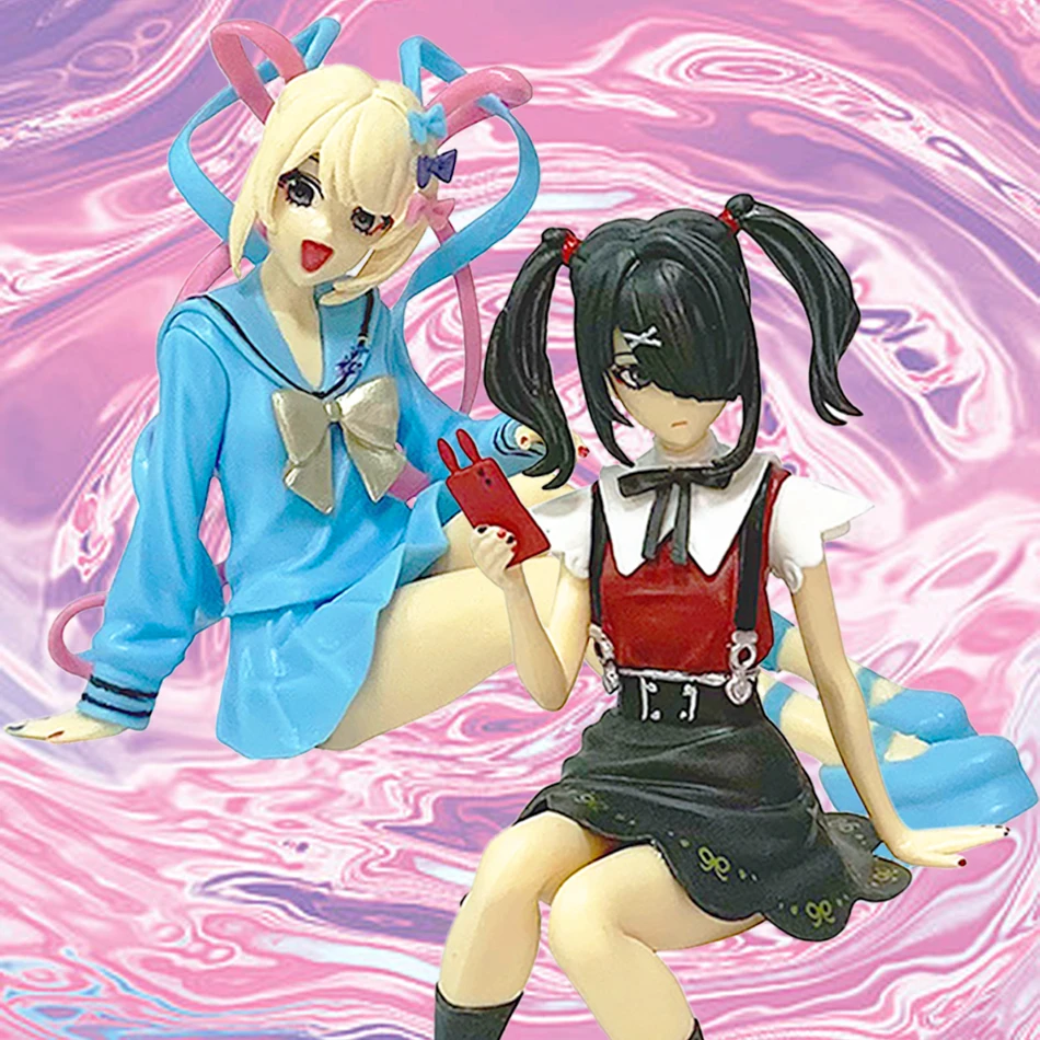 شخصيات أنيمي آمي تشان تحتاج تيار المطر الشامل المطر أرقام لطيف فتاة المعكرونة الفورية البلاستيكية تحصيل نموذج عيد ميلاد اللعب #1