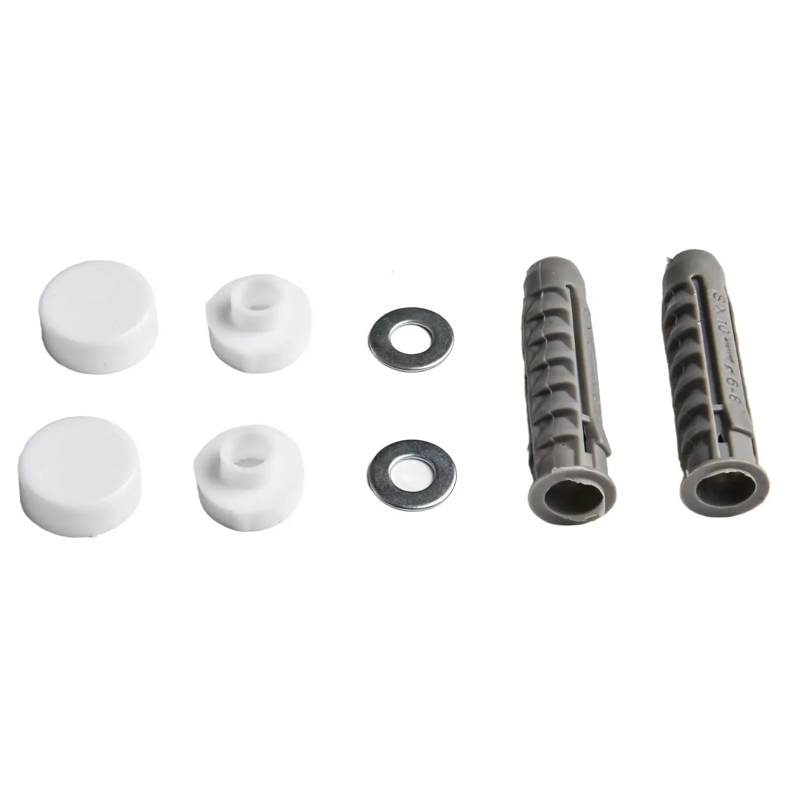 Stainless Steel Toilet Bidet Floor Fixing Kit With L-Shaped Screws - Secure Installation For Most Standard Toilets & Bidets