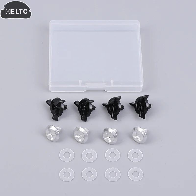 8Pcs Screws Motocross Hat Accessories Screws Special Screw For Off Roads Helmet Aluminum Helmet Visor Screws With Storage Box