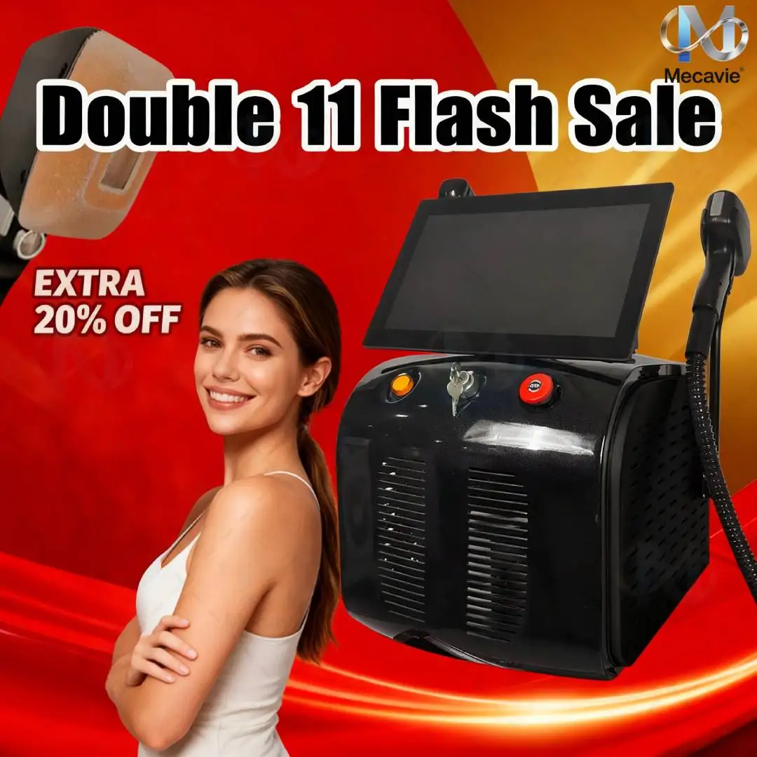 

2025 портативный 4-волновой альма-сопрано Ice Titanium профессиональный 808 нм диодный лазер для тела и лица эффективный аппарат для удаления волос 4000 Вт