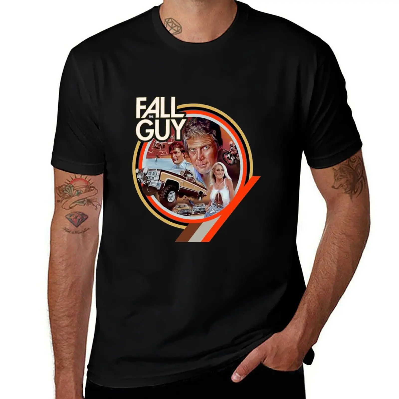 

The Fall Guy T-Shirt oversized t shirt summer tops Blouse funny t shirts men