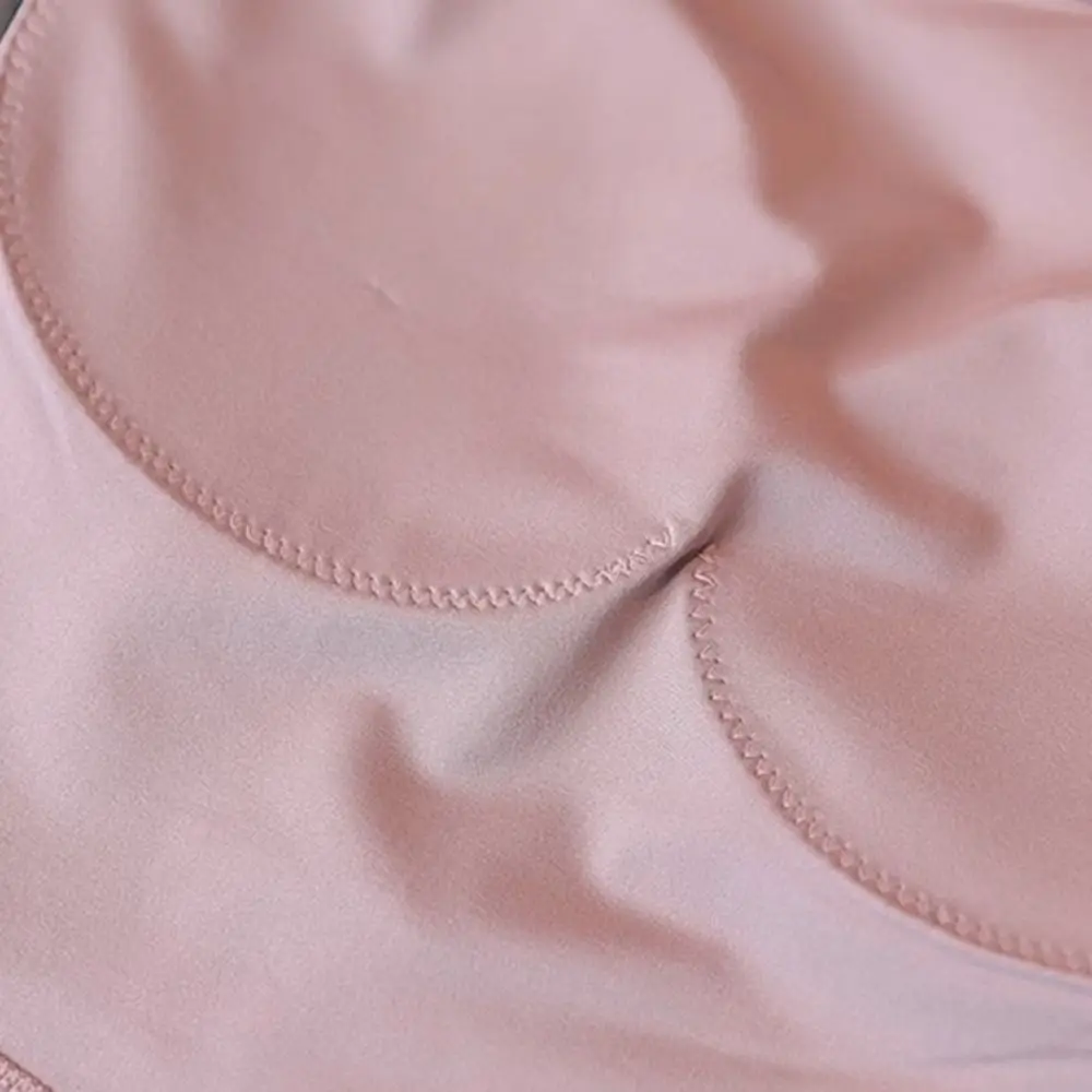 

No-Clip Design Sports Bra Tank Top Quick Dry Fabric Mixed Fabric Yoga Fitness Top Integrated Design Vest Style Integrated Vest