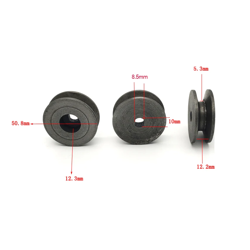 A-type Belt Pulley  Be applicable BM1109 MY1020 DIY electric car scooter inflatable electric car install diameter 10mm*8.5mm view 2