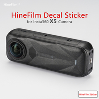 Hinefilm Skin for Insta360 X5 Camera Sticker insta360X5 Premium Decal Skin for Insta 360 X 5 Sports Camera Protector Sticker