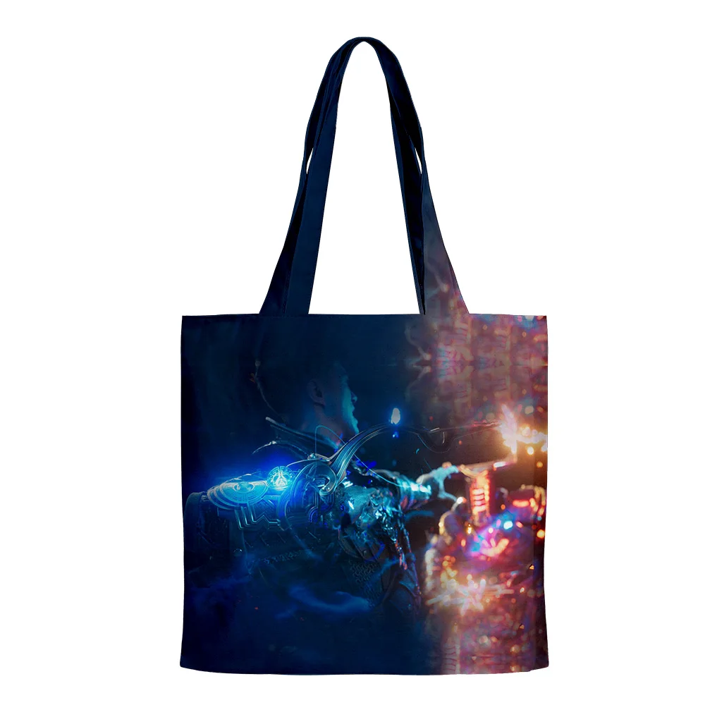 Immortals of Aveum 2023 Novo Jogo Saco Sacos De Compras Reutilizáveis Shoulder Shopper Bags Bolsa Casual